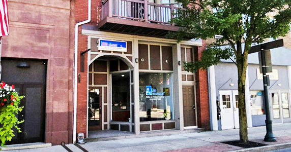 Sunlight Beams Cutting Through Mountain Road, Switzerland
